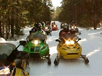 snowmobiling